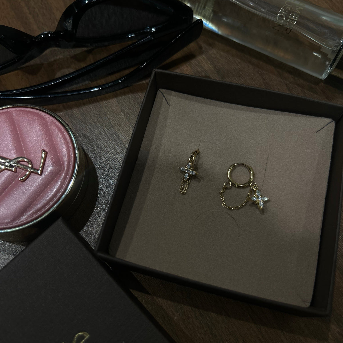 Boucles d’oreilles Dahlia