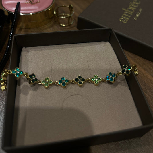 Bracelet Flower Green